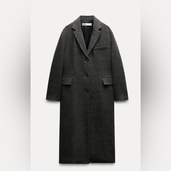 ZARA COAT 100% WOOL NWT - Picture 4 of 6